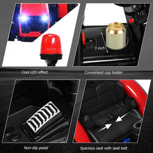 Load image into Gallery viewer, 2 in 1 Electric 12V Kids Ride on Car Tractor w/Remote Control LED Light Horn-Red
