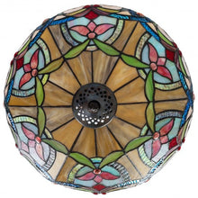 Load image into Gallery viewer, Tiffany-Style 2-Light Ceiling Lamp with 16&quot; Shade
