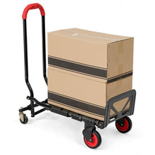 Load image into Gallery viewer, 2 in 1 Multi-position Heavy Duty Folding Hand Truck Dolly Cart
