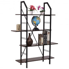 Load image into Gallery viewer, 4 Layers Wooden Storage Bookshelf Home Office Furniture
