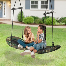 Load image into Gallery viewer, Saucer Tree Swing Surf Kids Outdoor Adjustable Swing Set
