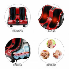 Load image into Gallery viewer, Shiatsu Kneading Rolling Vibration Heating Foot Massager
