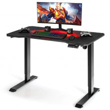 Load image into Gallery viewer, Electric Standing Gaming Desk with Height Adjustable Splice Board
