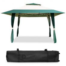 Load image into Gallery viewer, Outdoor Folding Gazebo Canopy Shelter Awning Tent Patio -Green

