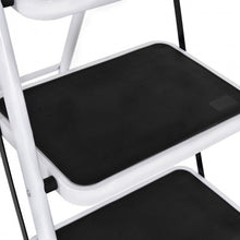 Load image into Gallery viewer, 2-in-1 Folding Non-slip 4 Step Ladder
