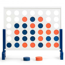 Load image into Gallery viewer, Wooden 4 in a Row Game Toy For Adults Kids with Carrying bag-White

