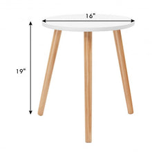 Load image into Gallery viewer, Small Modern Round Coffee Tea Side Table
