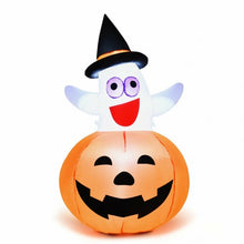 Load image into Gallery viewer, 5 Ft Halloween Blow-up Inflatable Ghost with LED Bulb

