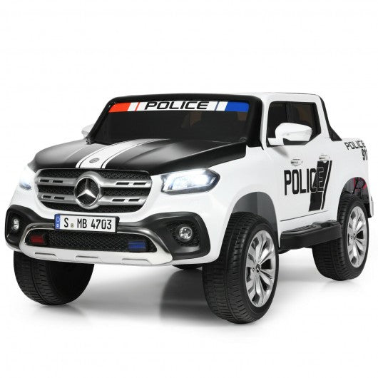 12V 2-Seater Kids Ride On Car Licensed Mercedes Benz X Class RC with Trunk