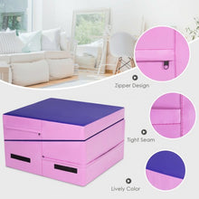 Load image into Gallery viewer, Incline Gymnastic Pad Folding Wedge Ramp Gym Fitness Exercise Sport Tumbling Mat
