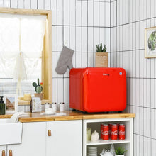 Load image into Gallery viewer, 1.6 Cubic Feet Compact Refrigerator with Reversible Door-Red
