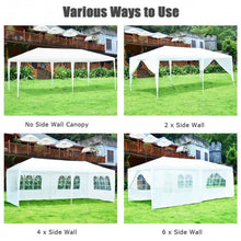Load image into Gallery viewer, 10&#39; x 20&#39; 6 Sidewalls Canopy Tent with Carry Bag
