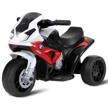 Load image into Gallery viewer, 6V Kids 3 Wheels Riding BMW Licensed Electric Motorcycle-Red
