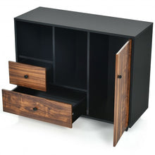 Load image into Gallery viewer, Lateral Mobile Filing Open Cabinet Large Printer Stand with 2 Drawers
