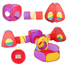 Load image into Gallery viewer, 7 pcs Kids Ball Pit Pop Up  Play Tents
