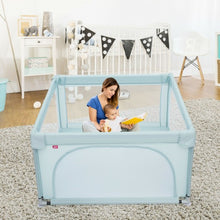 Load image into Gallery viewer, Large Safety Play Center Yard with 50 Balls for Baby Infant-Blue
