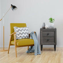 Load image into Gallery viewer, 2PCS Nightstand W/2 Drawer Multipurpose
