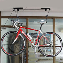 Load image into Gallery viewer, New Bike Bicycle Lift Ceiling Mounted Hoist Storage Garage Hanger Pulley Rack
