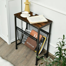 Load image into Gallery viewer, Narrow  Sling Industrial Accent Console Table

