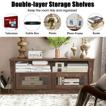 Load image into Gallery viewer, TV Stand Entertainment Center with 2 Shelves

