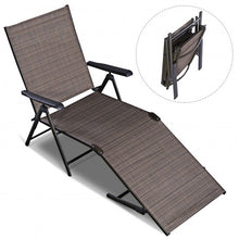 Load image into Gallery viewer, Adjustable outdoor patio pool chaise lounge
