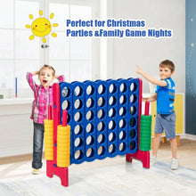 Load image into Gallery viewer, Jumbo 4-to-Score 4 in A Row Giant Game Set-Red
