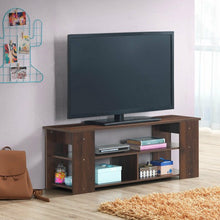 Load image into Gallery viewer, Wood Storage Cabinet TV Stand for TVs up to 50&quot;-Coffee
