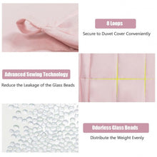 Load image into Gallery viewer, 10lbs 3 pcs Heavy Weighted Duvet Blanket-Pink
