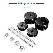 Load image into Gallery viewer, 66 lbs Body Workout Weight Dumbbell Set
