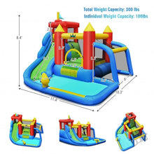 Load image into Gallery viewer, Inflatable Bouncer Bounce House with Water Slide Splash Pool without Blower
