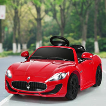 Load image into Gallery viewer, Maserati 12 V Licensed Electric Kids Riding Car
