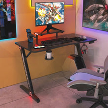 Load image into Gallery viewer, Gaming Desk PC Computer Table with RGB Lights
