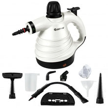 Load image into Gallery viewer, 1050W Portable Multipurpose Pressurized Handheld Steam Cleaner-White
