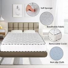 Load image into Gallery viewer, 10 inch Queen Size Memory Foam Mattress Pad
