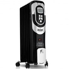 Load image into Gallery viewer, 1500 W LCD 7-fin Timer Electric Oil Filled Radiator Heater
