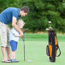 Load image into Gallery viewer, Junior Complete Golf Club Set For Age 8 to 10-Yellow
