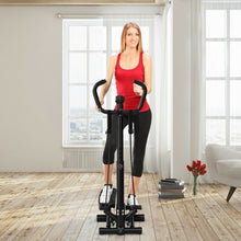 Load image into Gallery viewer, Twist Stair Stepper Machine with Handlebar and Monitor
