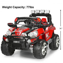Load image into Gallery viewer, 12 V Kids Ride On SUV Car with Remote Control LED Lights
