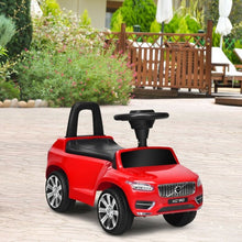 Load image into Gallery viewer, Kids Volvo Licensed Ride On Push Car Toddlers Walker-Red
