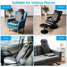 Load image into Gallery viewer, Shiatsu Neck Back Massage Relaxing Seat Cushion
