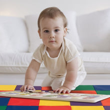 Load image into Gallery viewer, Multicolor Kids Toddler Soft Cushioned Activity Play Mat
