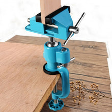 Load image into Gallery viewer, Bench Vise Swivel 3&quot; Tabletop Clamp Vice Tilts Rotate 360 Universal Work
