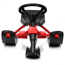 Load image into Gallery viewer, Kids Snow Sled w/ Steering Wheel &amp; Double Brakes Pull Rope
