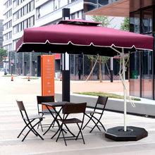 Load image into Gallery viewer, 4 Pcs Patio Cantilever Offset Umbrella Weights Base Plate Set
