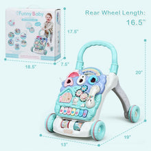 Load image into Gallery viewer, Baby Sit-to-Stand Learning Walker Toddler Musical Toy
