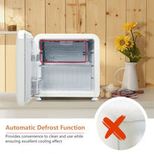 Load image into Gallery viewer, 1.6 Cubic Feet Compact Refrigerator with Reversible Door-White

