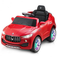Load image into Gallery viewer, 6V Licensed Maserati Kids Ride On Car-Red
