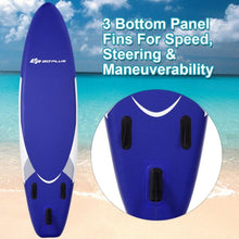 Load image into Gallery viewer, 11&#39; Adjustable Inflatable Stand up Paddle SUP Surfboard with Bag
