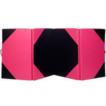 Load image into Gallery viewer, 4&#39; x 10&#39; x 2&quot; Thick Folding Panel Gymnastics Mat
