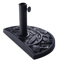 Load image into Gallery viewer, 20&quot; Outdoor Patio Half Round Umbrella Base
